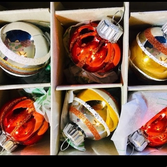 20 Harvest Radko Pumpkin Shaped Ball Ornaments - Picture 8 of 11